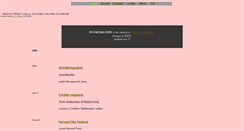 Desktop Screenshot of in-vacua.com
